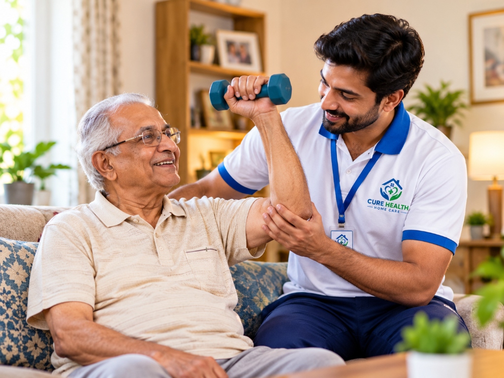 Physiotherapy at Home in Bangalore - CURE HEALTH HOME CARE Bengaluru